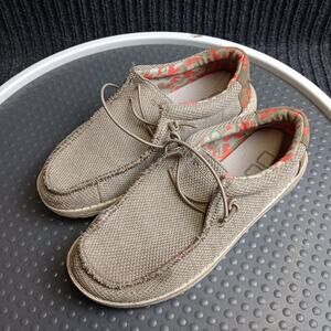 Hey Dude Wally Youth Sox Slip On Shoes Tan